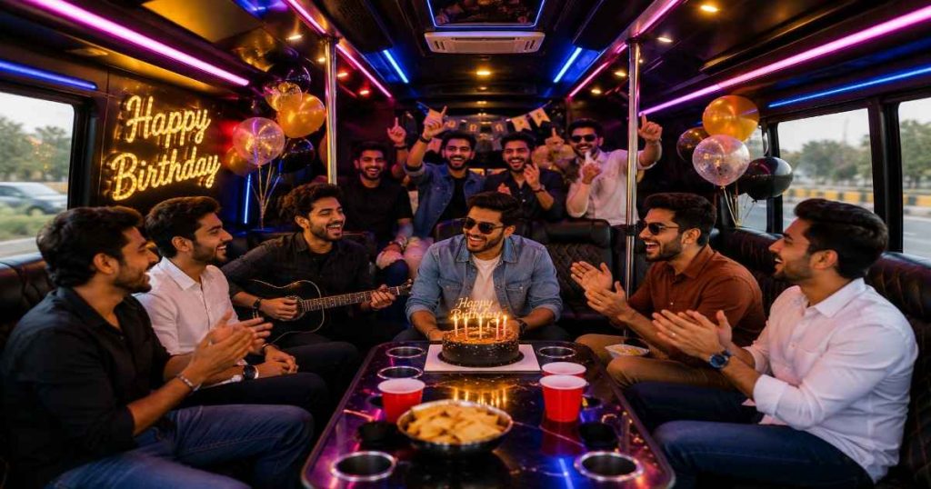 Birthday Party Bus Las Vegas — Private Hire From $135 per Hour Birthday Party Bus Las Vegas — Private Hire From $135 per Hour