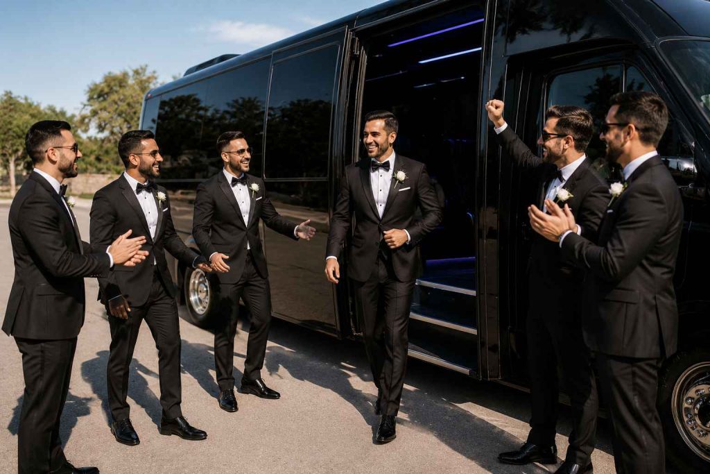 Wedding Party Bus Las Vegas — Private Hire From $135 per Hour